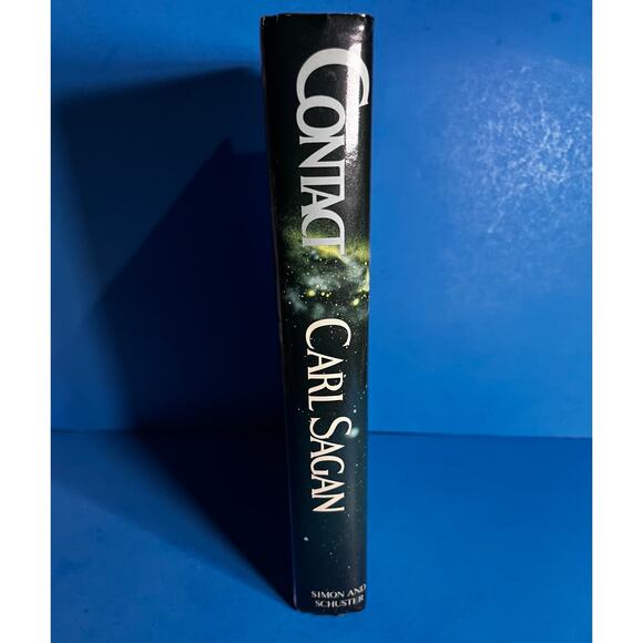 Contact by Carl Sagan First Edition Hardcover 1985 Simon & Schuster Sci-Fi - Picture 3 of 8